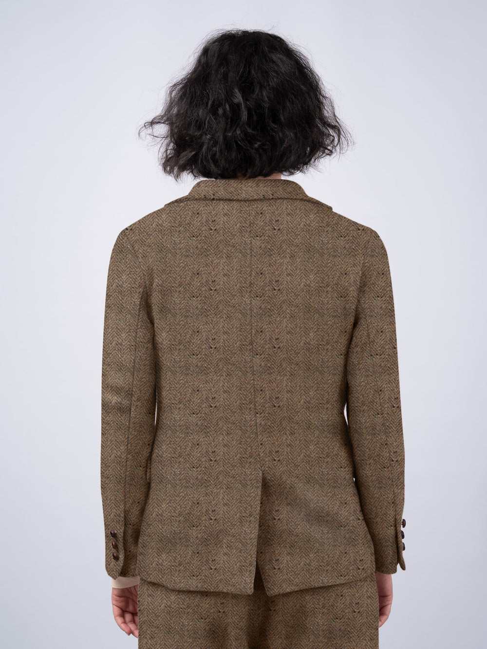 Women's Fawn Tweed Jacket & Blazer