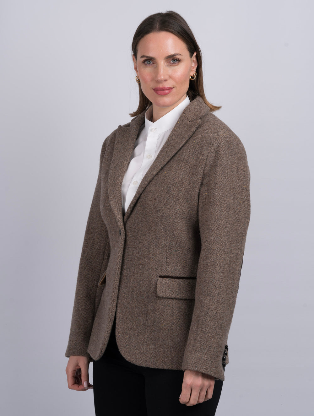 Women's Fawn Tweed Jacket & Blazer