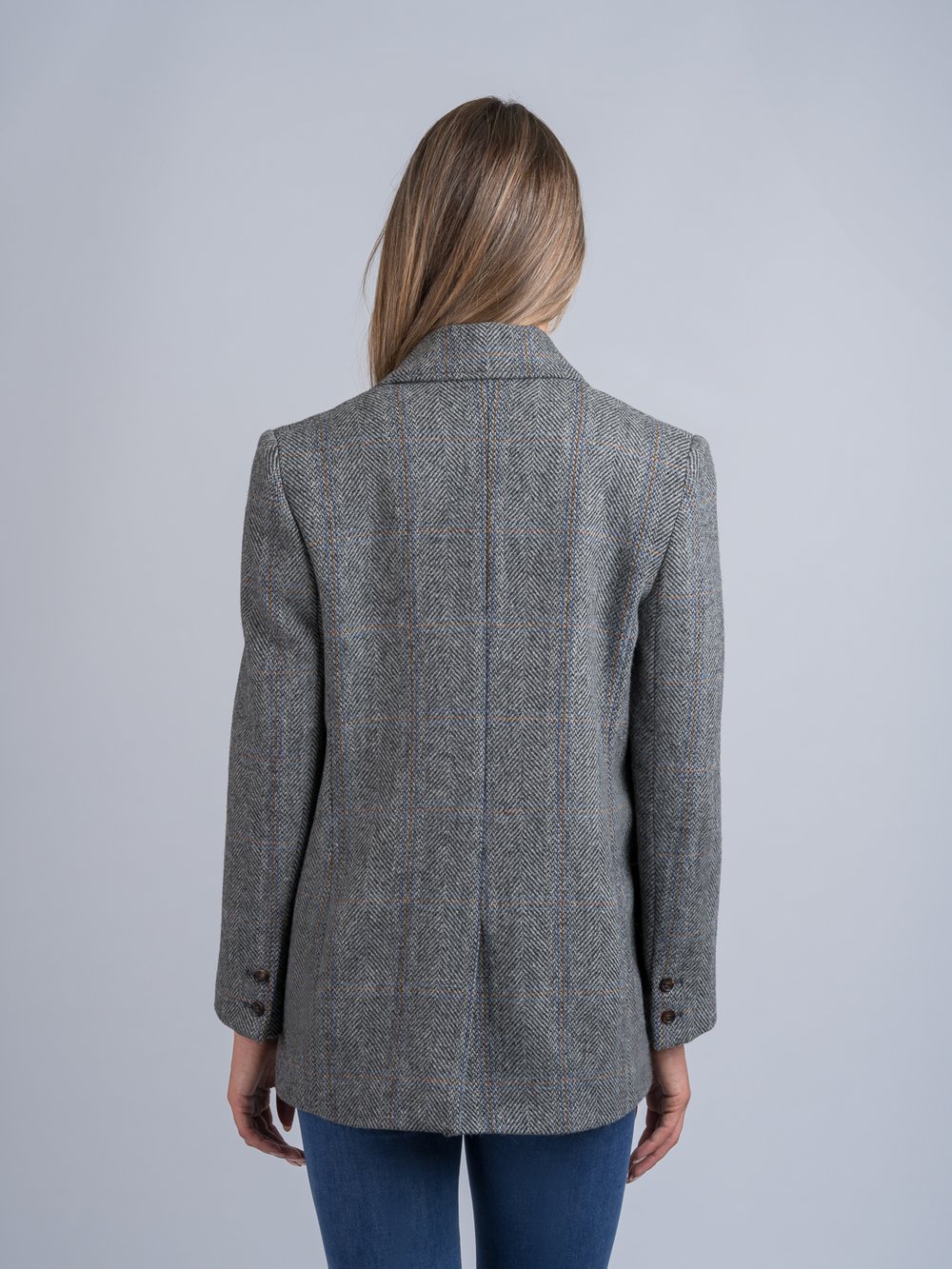 Women's Grey Hunting Tweed Jacket