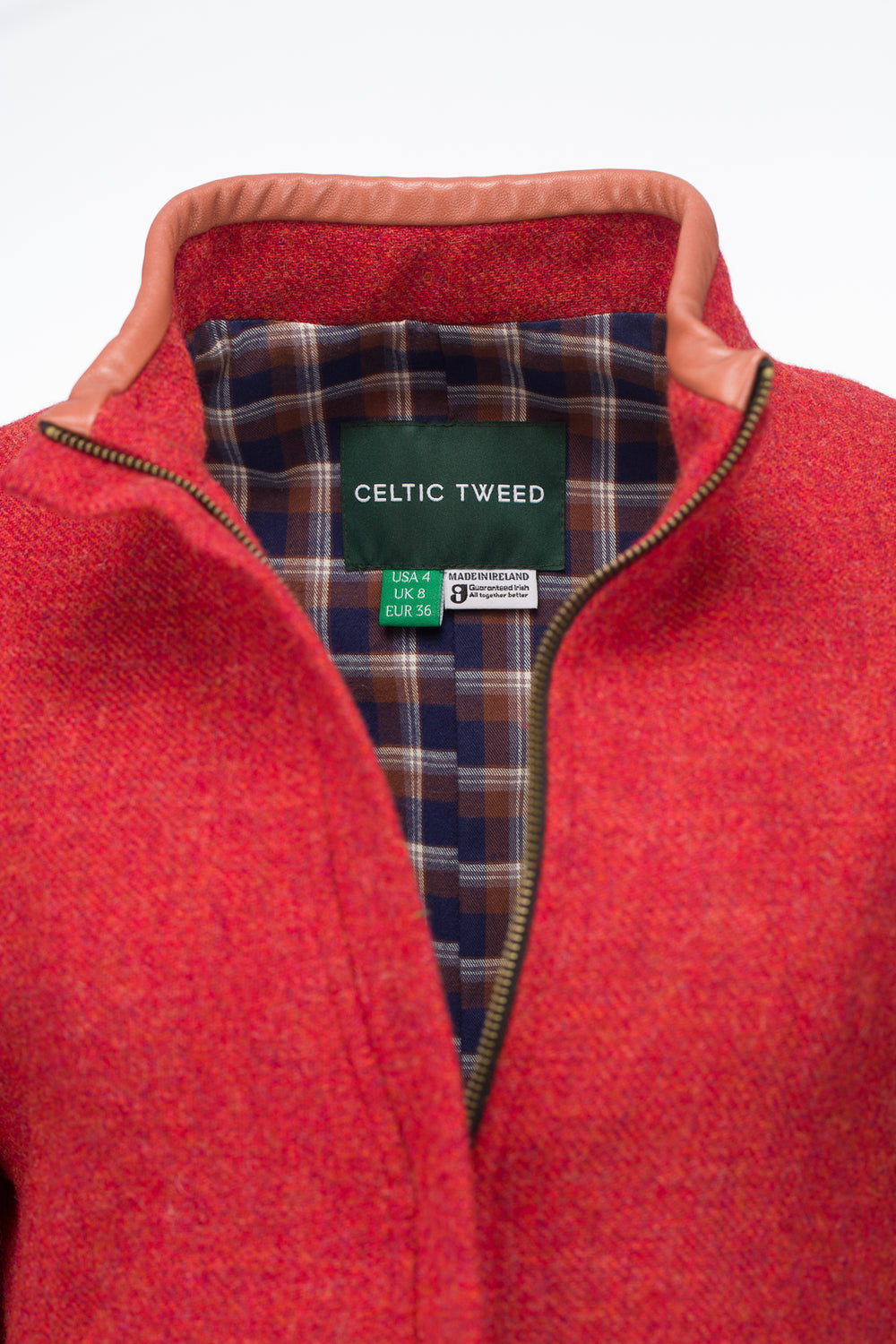 O’Malley Orange Tweed Jacket & Blazer