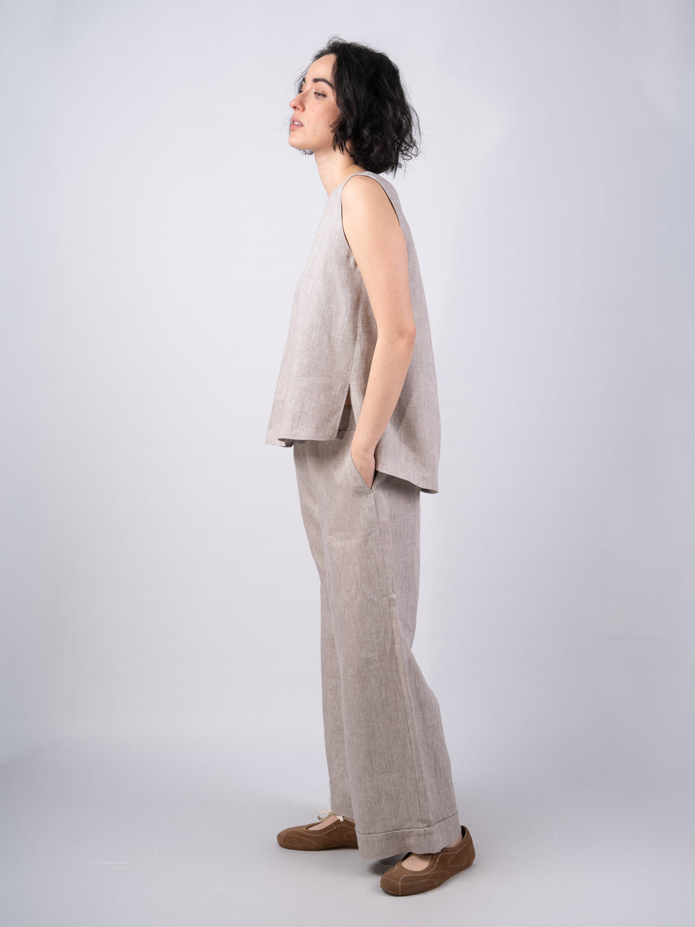 Women's Linen Desert Trousers & Pants