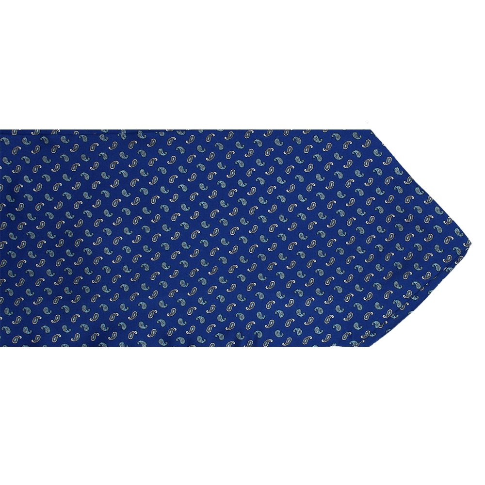 Navy Blue Paisley design