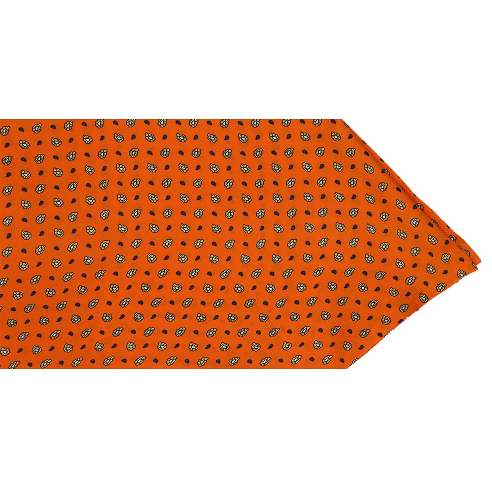 Orange Silk  Cravat