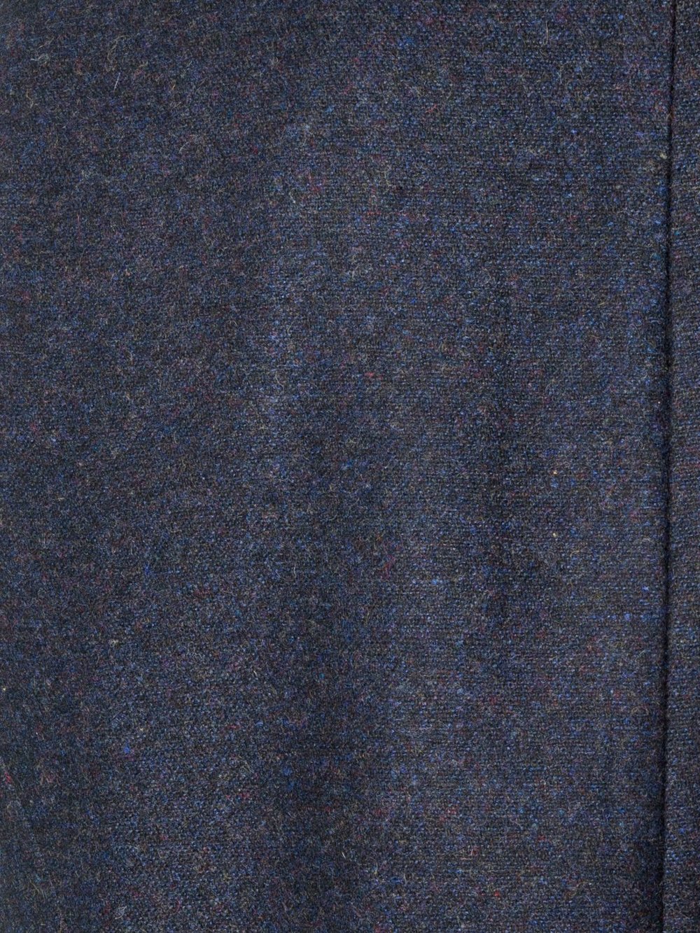 Ryan – Marineblaue Tweed-Weste mit Revers
